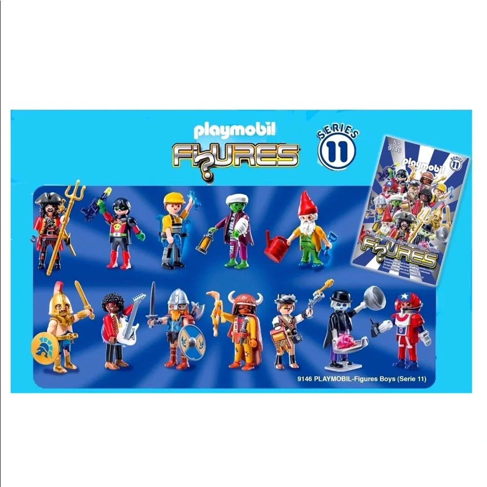 New PLAYMOBIL Mystery Figure Series 11 Blue Pack